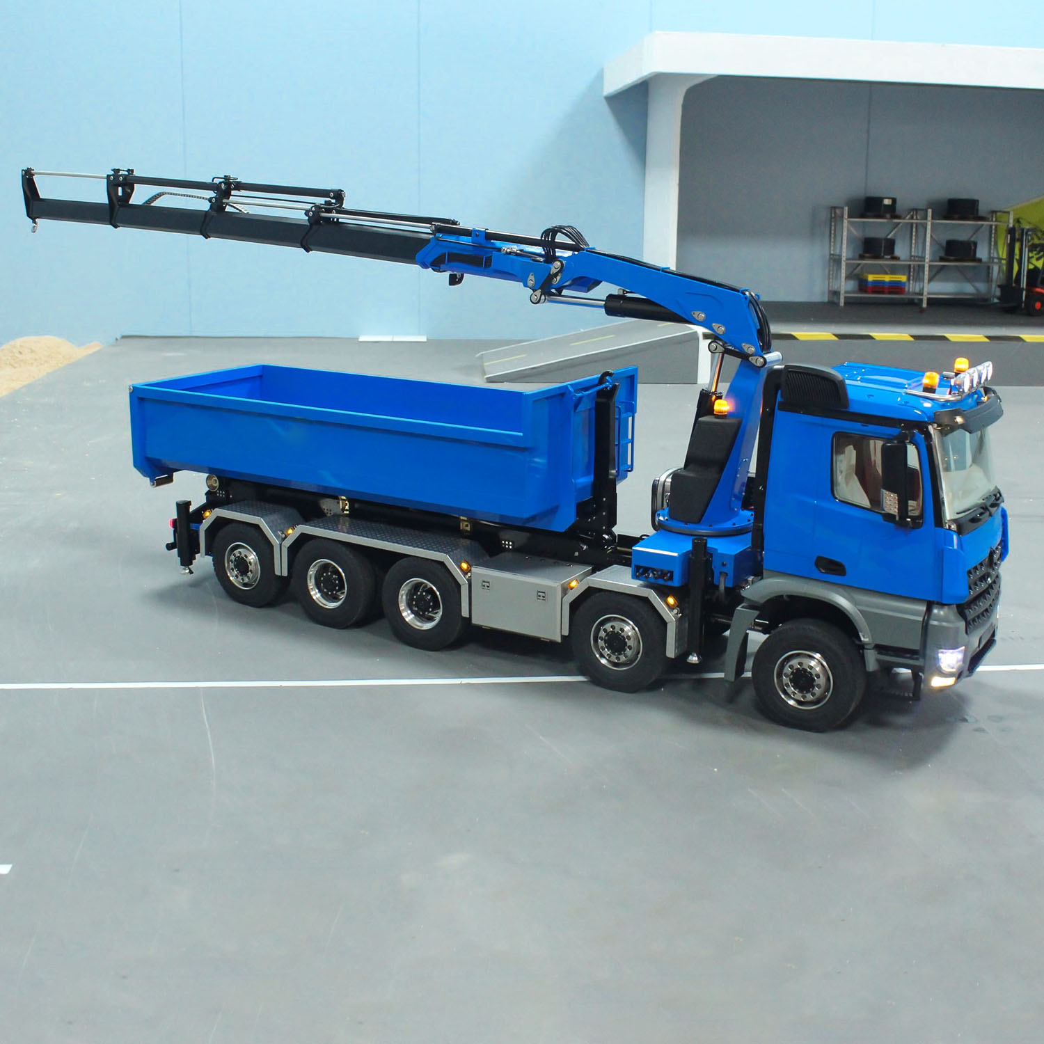 Rc Hobby Dump Truck - Camión Volquete Hidráulico Metálico RC 1/14