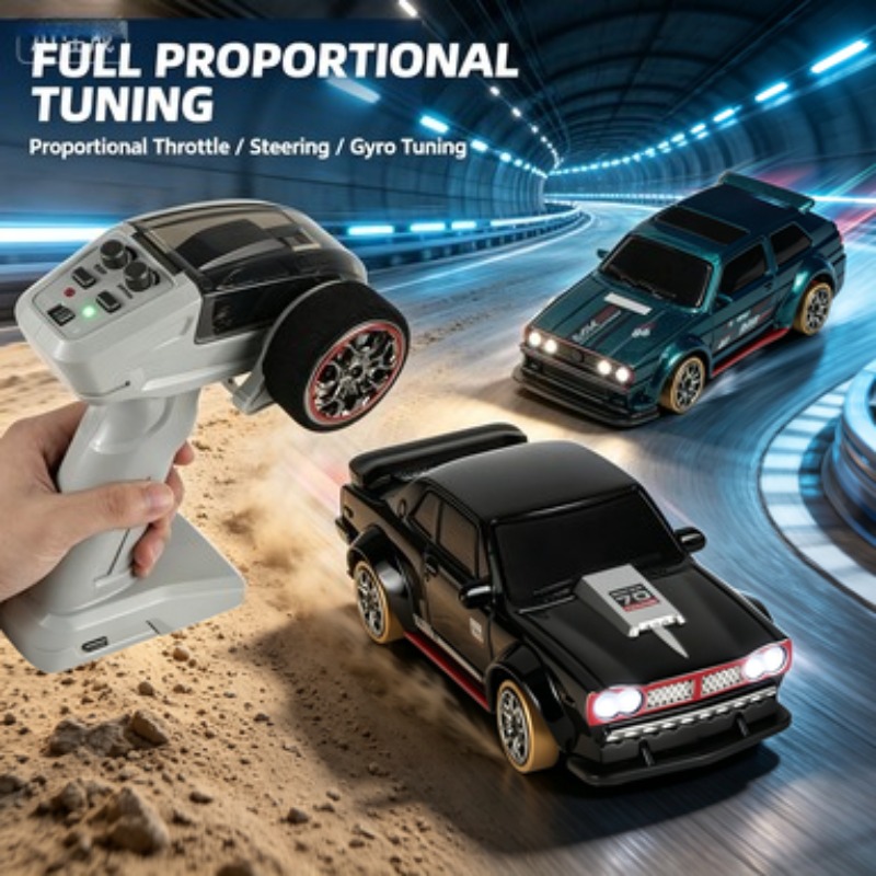 Rc Hobby Grade Drift Car - Coche de Derrape RC 4WD 1:63
