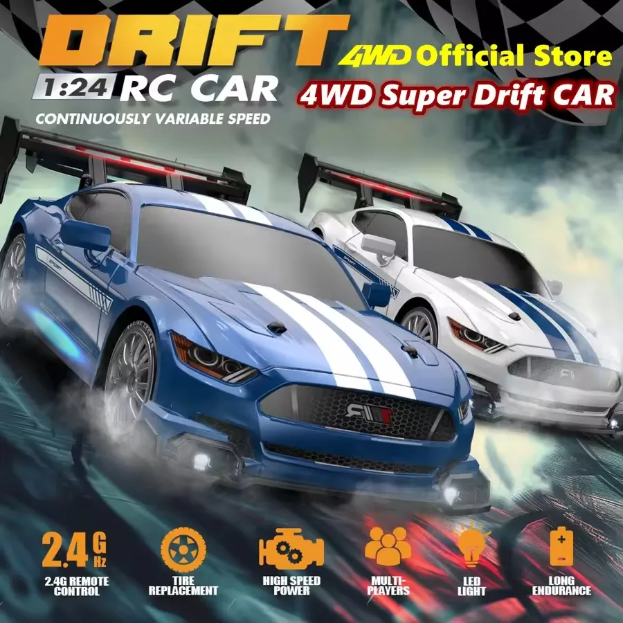 Rc Hobby Grade Drift Car - Coche de Carreras RC a Control
