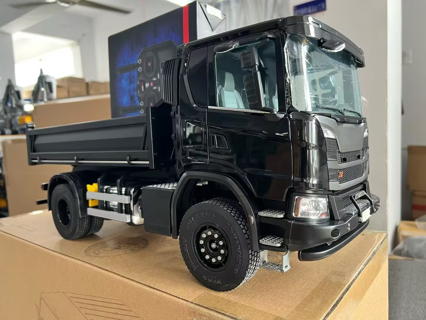 Rc Hobby Dump Truck - Camión Volquete RC 4x4 DoubleE E022