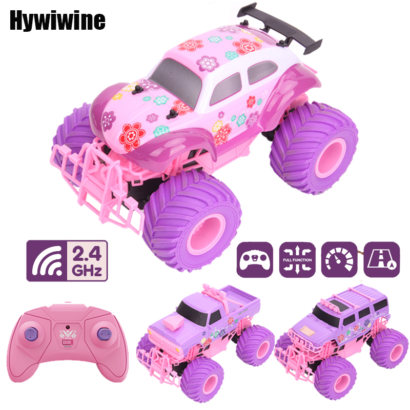 Rc Hobby Dump Truck - Rosa RC coche accionamiento eléctrico todoterreno