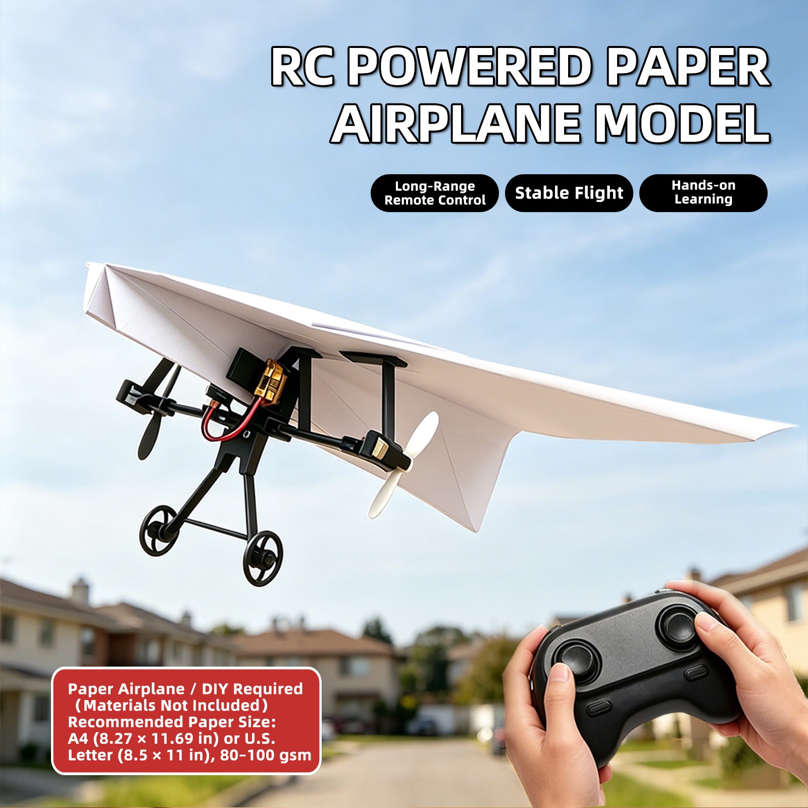 Rc Planes Horizon Hobby - Avión RC de Control Remoto, Avión