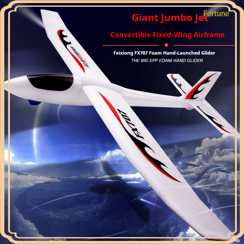 Rc Glider Foam Wing - Planeador de ala fija FX707 mejorado,