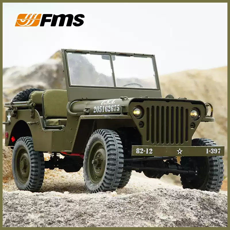 Rc Hobby Dump Truck - Accesorios para FMS 1/6 Climber 1941