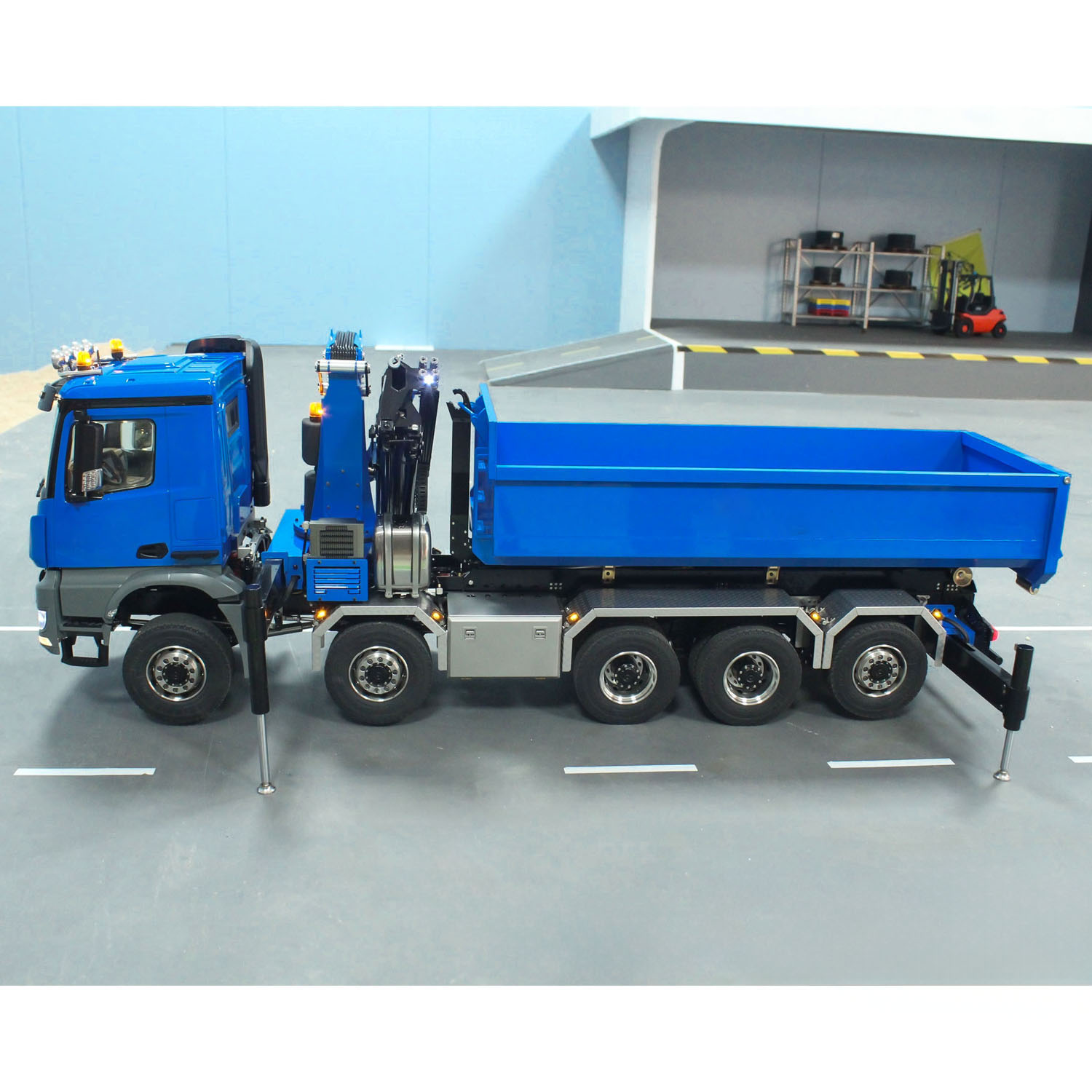 Camión Volquete Hidráulico Met - Rc Hobby Dump Truck reseña y precio