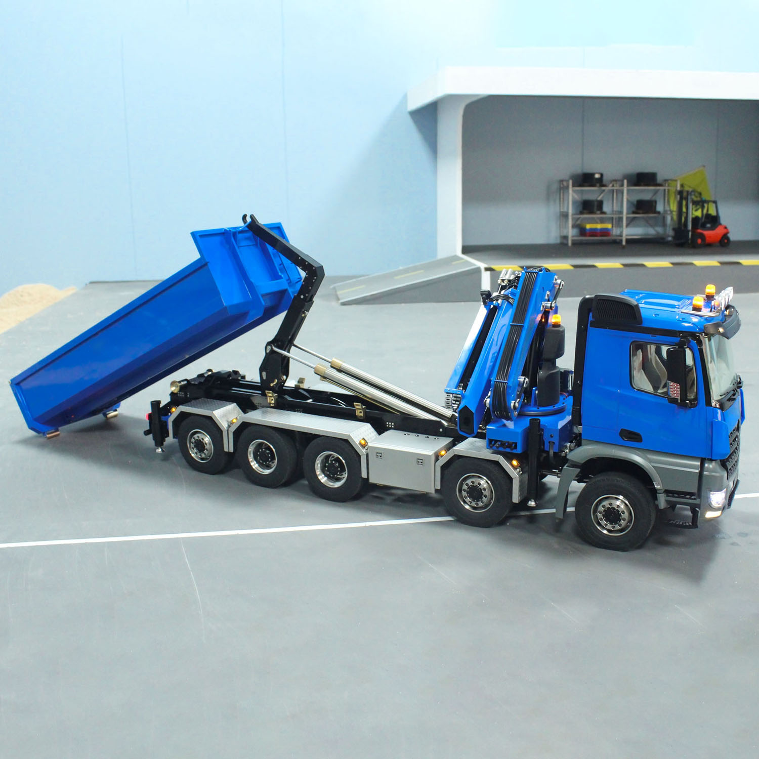 Camión Volquete Hidráulico Met - Rc Hobby Dump Truck reseña y precio