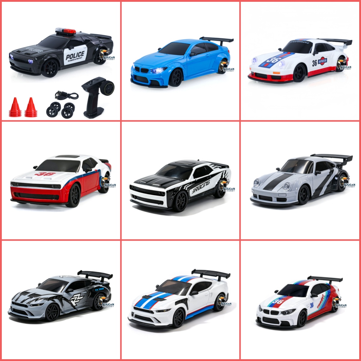 Nuevo Auto de Carreras RC 1/36 - Led Light Kit Rc reseña y precio