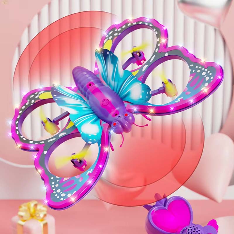 RC Quadcopter Glitter mariposa - Rc Planes Horizon Hobby reseña y precio