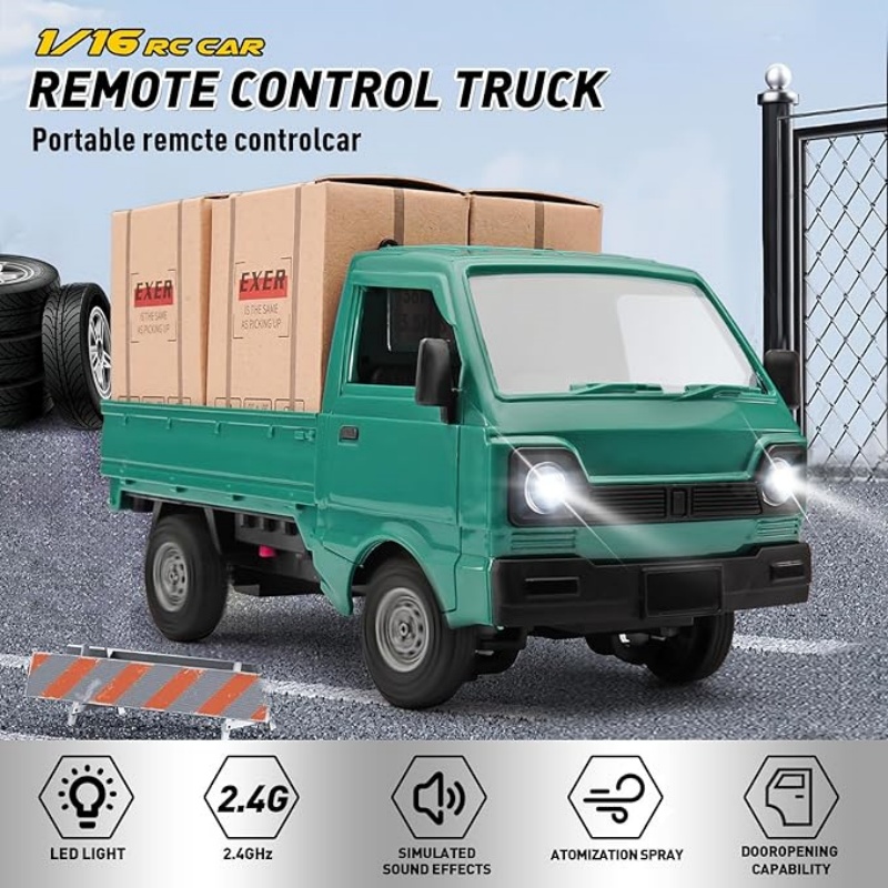 Camioneta RC KF21 1:16 2.4GHZ, - Led Light Kit Rc reseña y precio