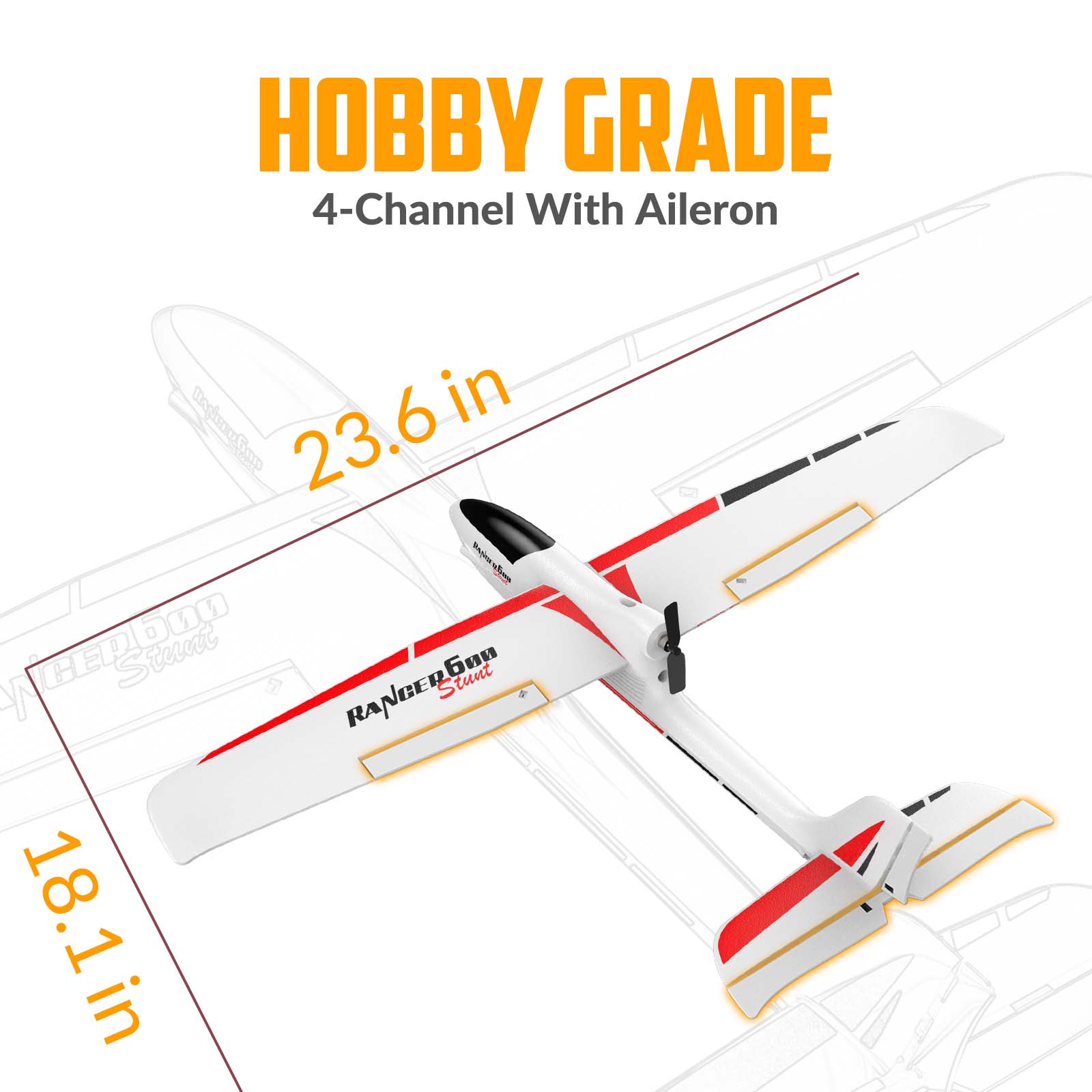 Aviones RC VOLANTEXRC para adu - Rc Planes Horizon Hobby reseña y precio