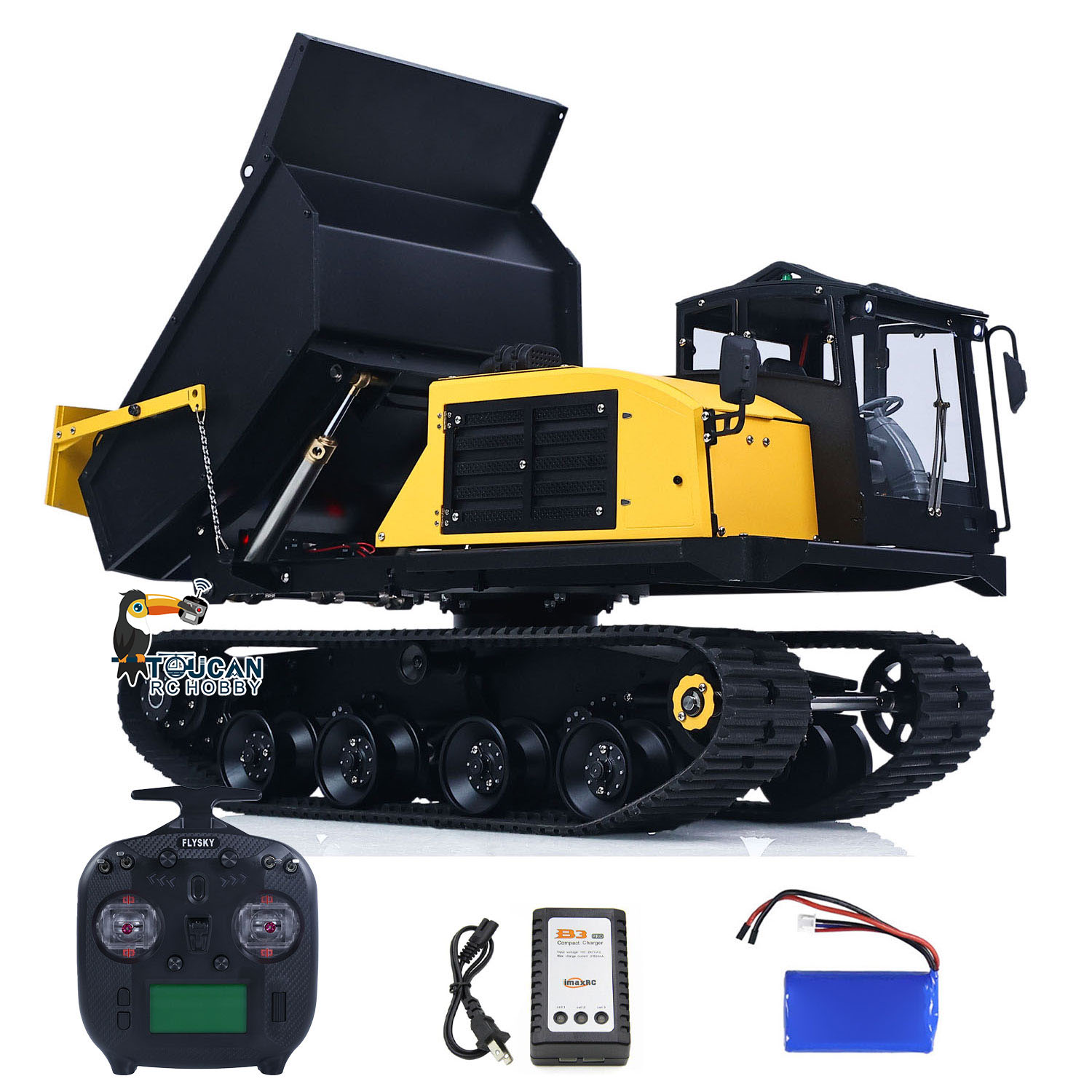 T14R WKLC 1/14 Camión Volquete - Rc Hobby Dump Truck reseña y precio