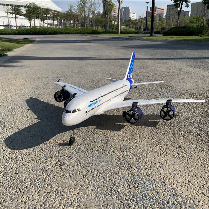 Avión Rc A380 planeador con co - Rc Glider Foam Wing reseña y precio