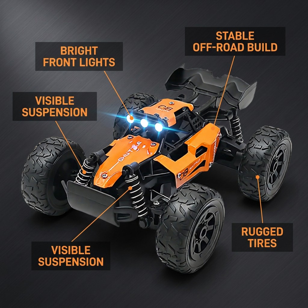 Coche RC 4x4 Todoterreno a Esc - Rc Hobby Dump Truck reseña y precio
