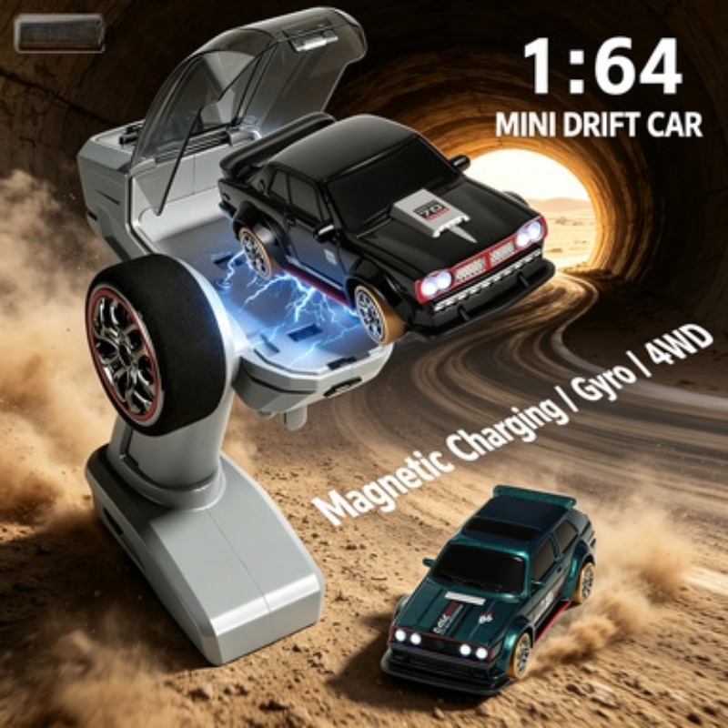 Coche de Derrape RC 4WD 1:63 c - Rc Hobby Grade Drift Car reseña y precio