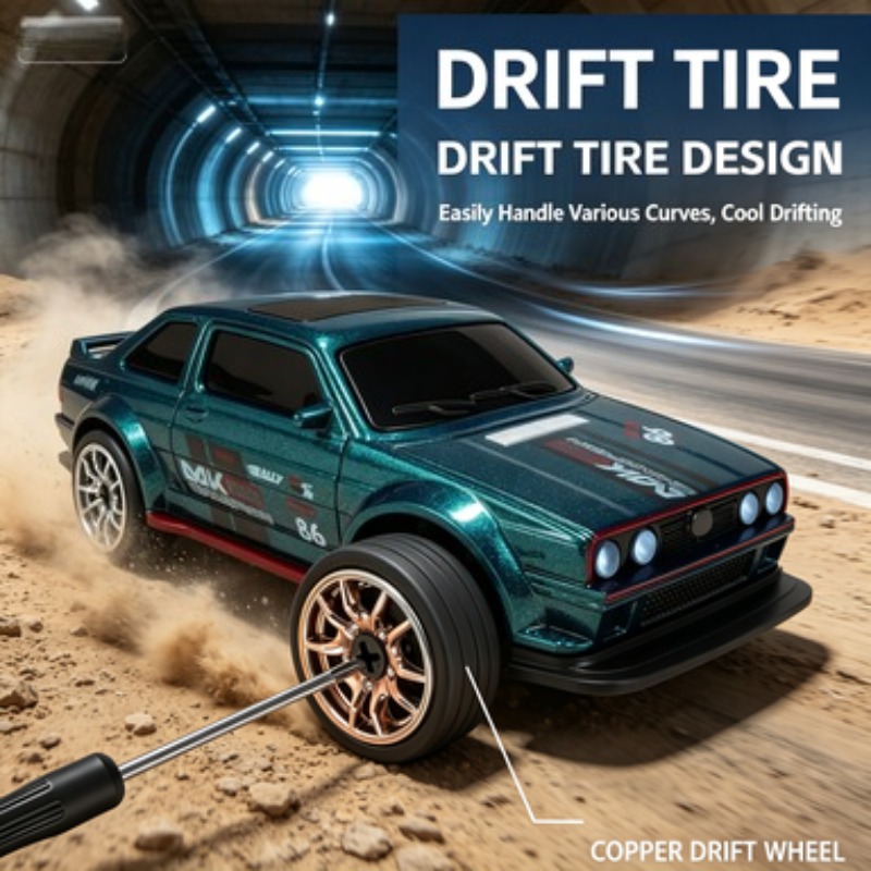 Coche de Derrape RC 4WD 1:63 c - Rc Hobby Grade Drift Car reseña y precio
