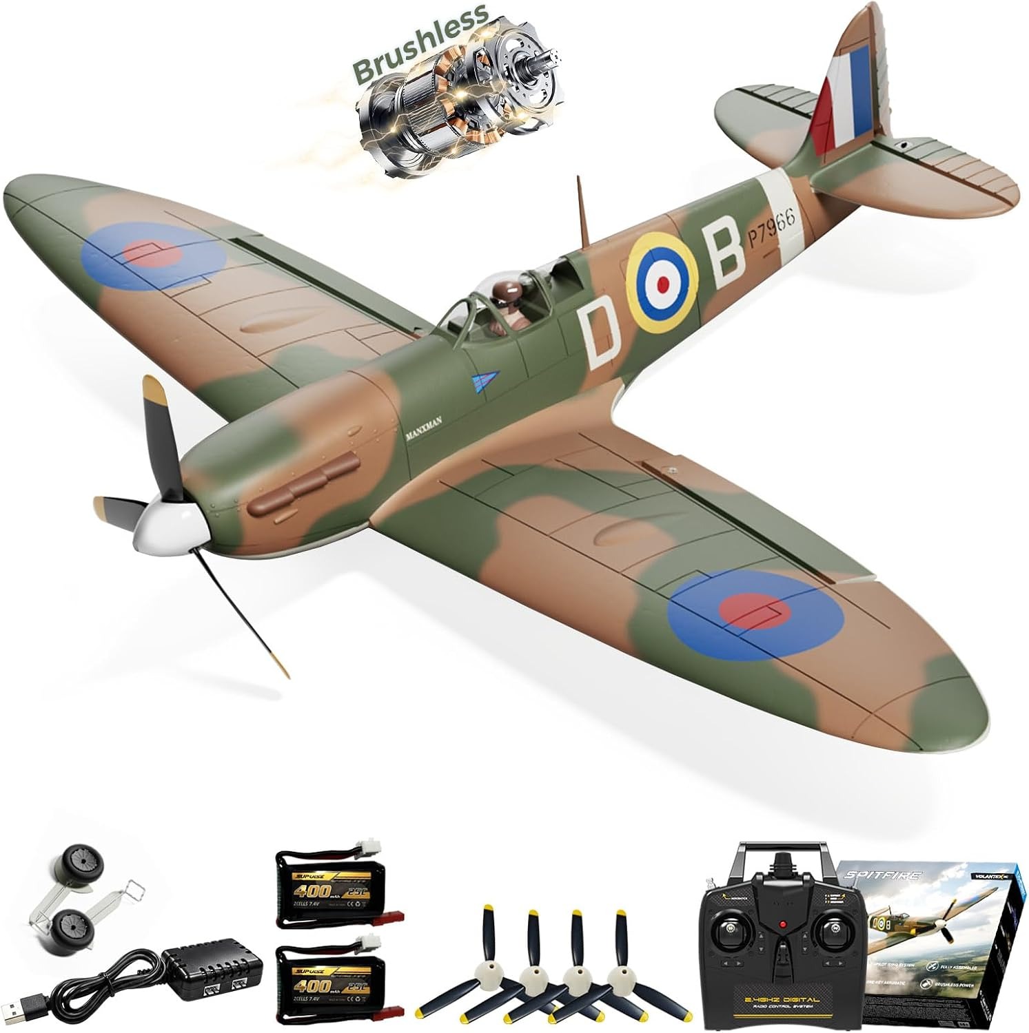 Avión RC sin escobillas VOLANT - Rc Planes Horizon Hobby reseña y precio