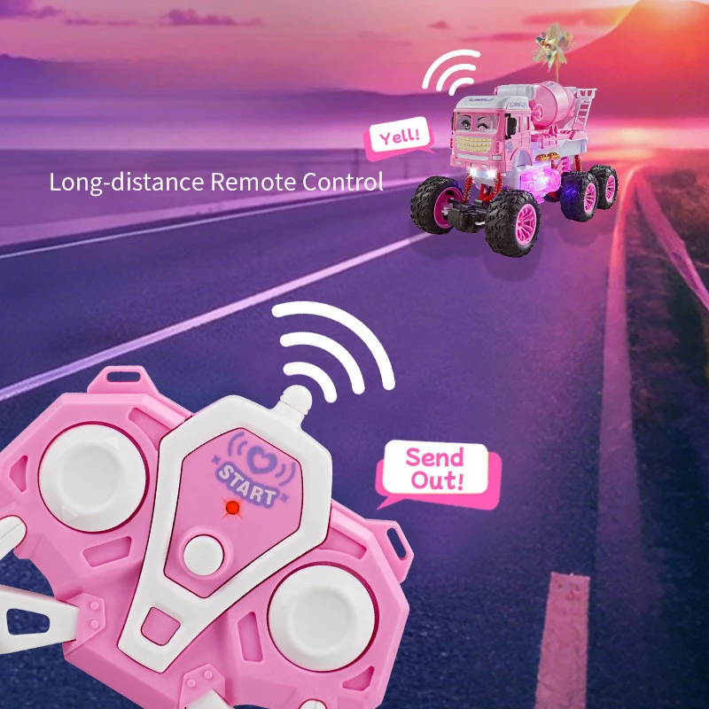 Auto de Control Remoto Rosa 2. - Led Light Kit Rc reseña y precio