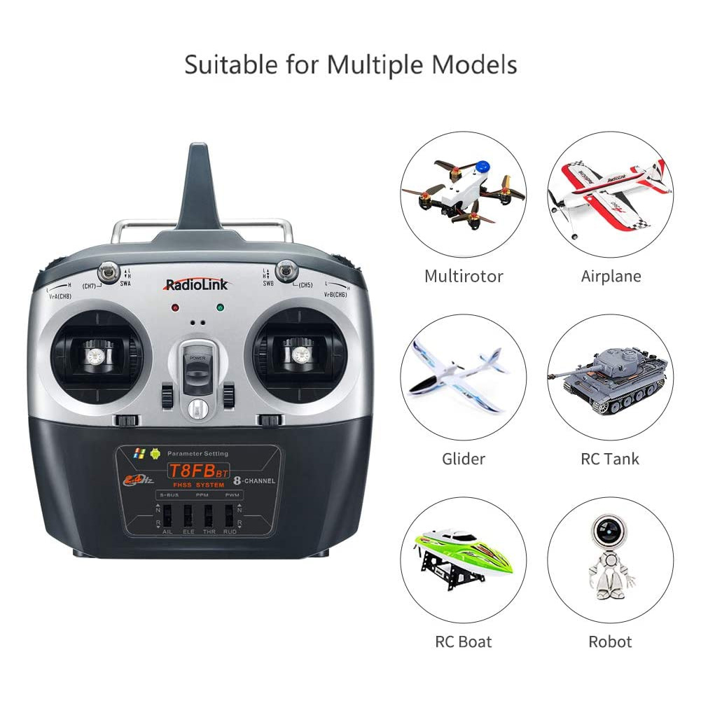 Radiolink T8FB V2 Transmisor R - Receiver Sbus 8Ch reseña y precio