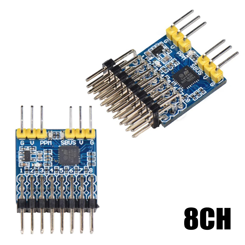 Módulo de conversión de señal  - Receiver Sbus 8Ch reseña y precio