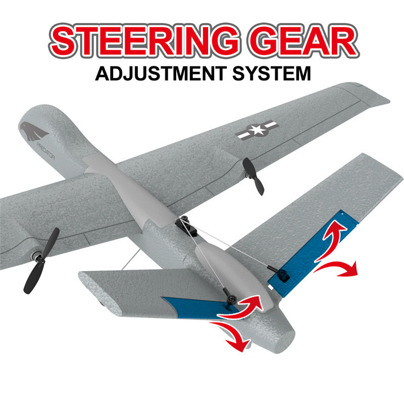 Avión Rc Z55, planeador depred - Rc Glider Foam Wing reseña y precio