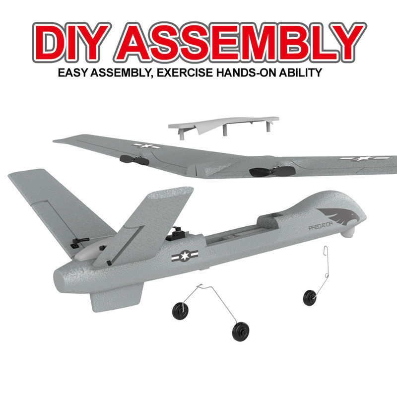Avión Rc Z55, planeador depred - Rc Glider Foam Wing reseña y precio