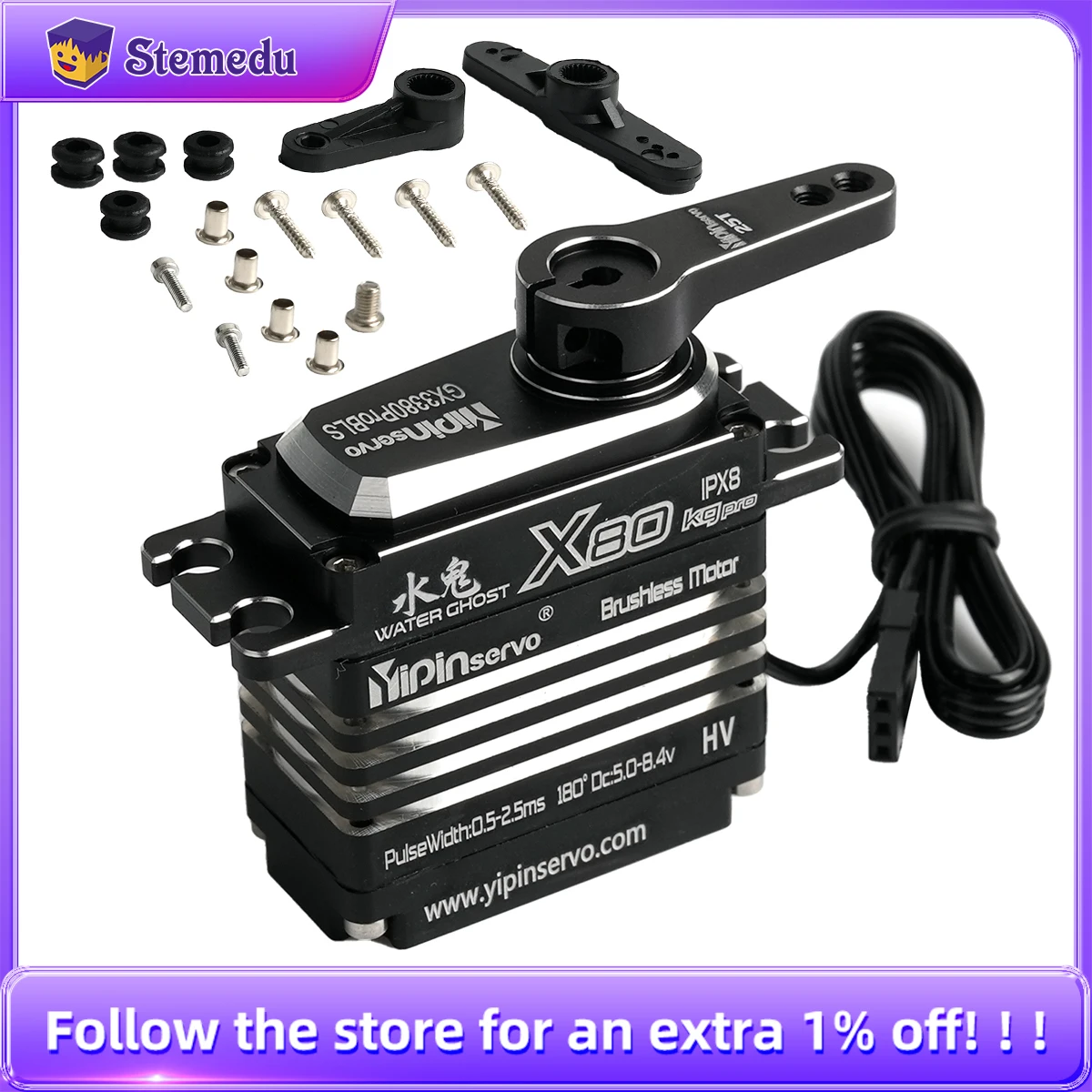 Servomotor Digital de 80KG, to - Rc Hobby Model reseña y precio
