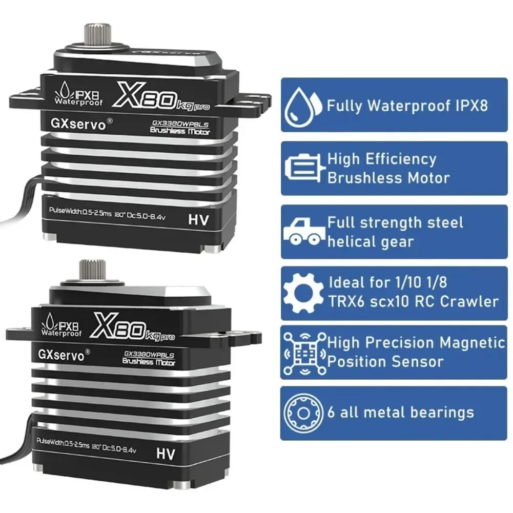 Servomotor Digital de 80KG, to - Rc Hobby Model reseña y precio