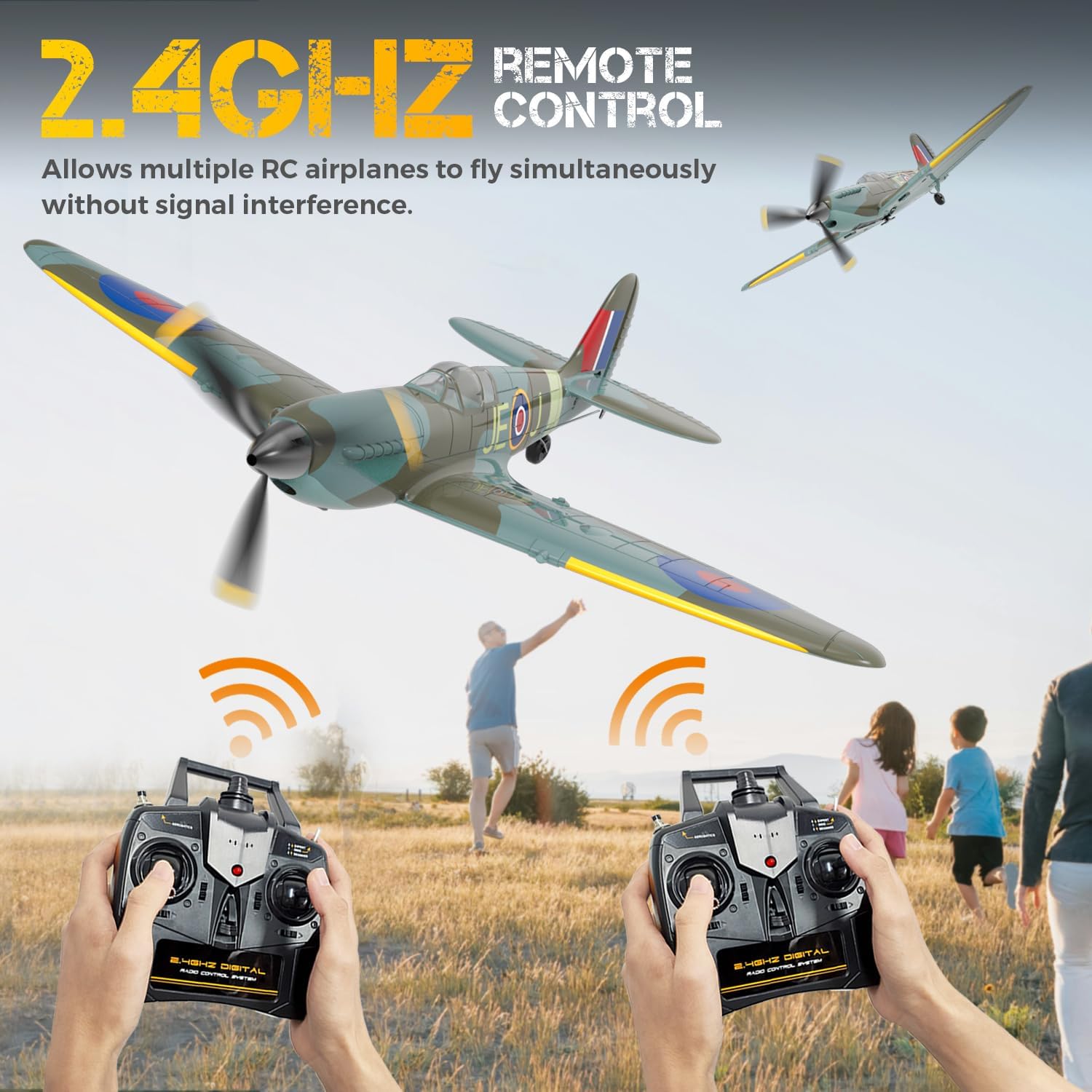 Avión RC VOLANTEXRC Spitfire - - Rc Planes Horizon Hobby reseña y precio