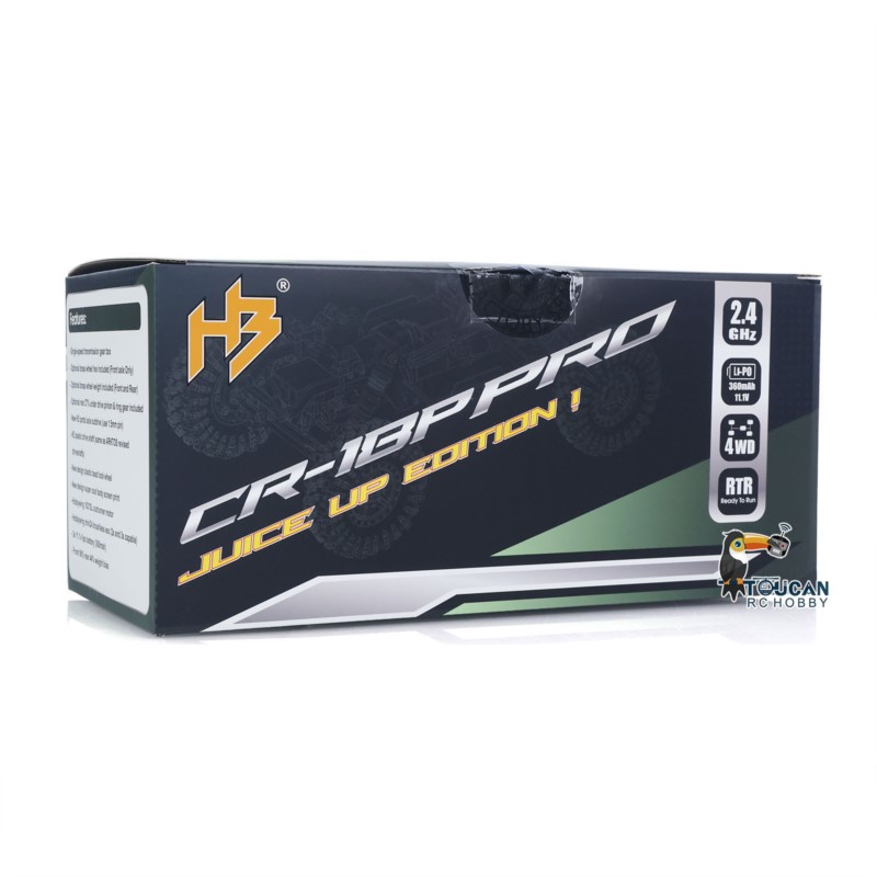 Coche RC Crawler CR18P PRO Jui - Rc Hobby Wing reseña y precio