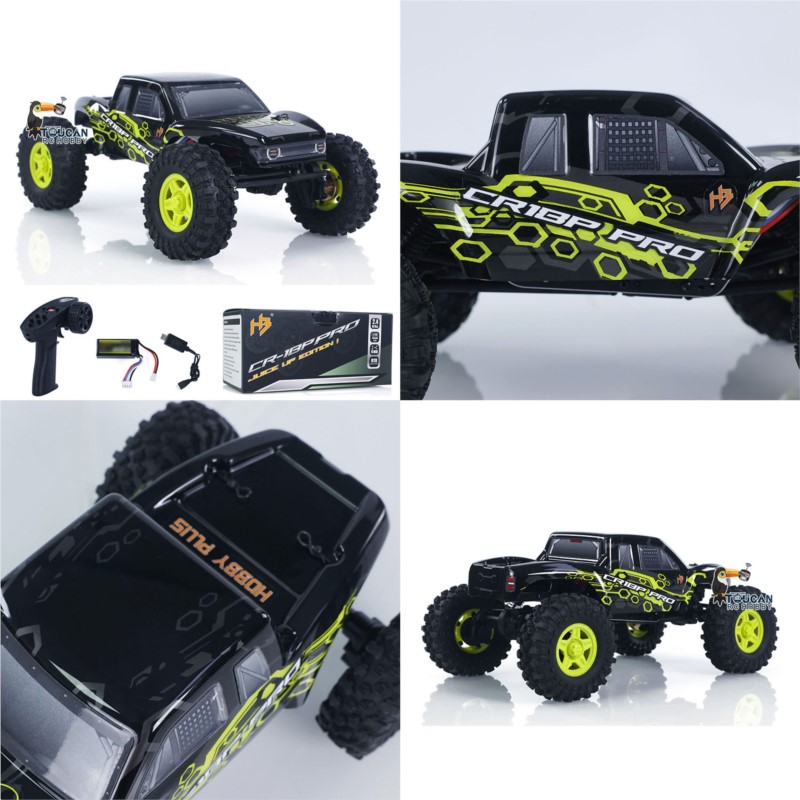 Coche RC Crawler CR18P PRO Jui - Rc Hobby Wing reseña y precio