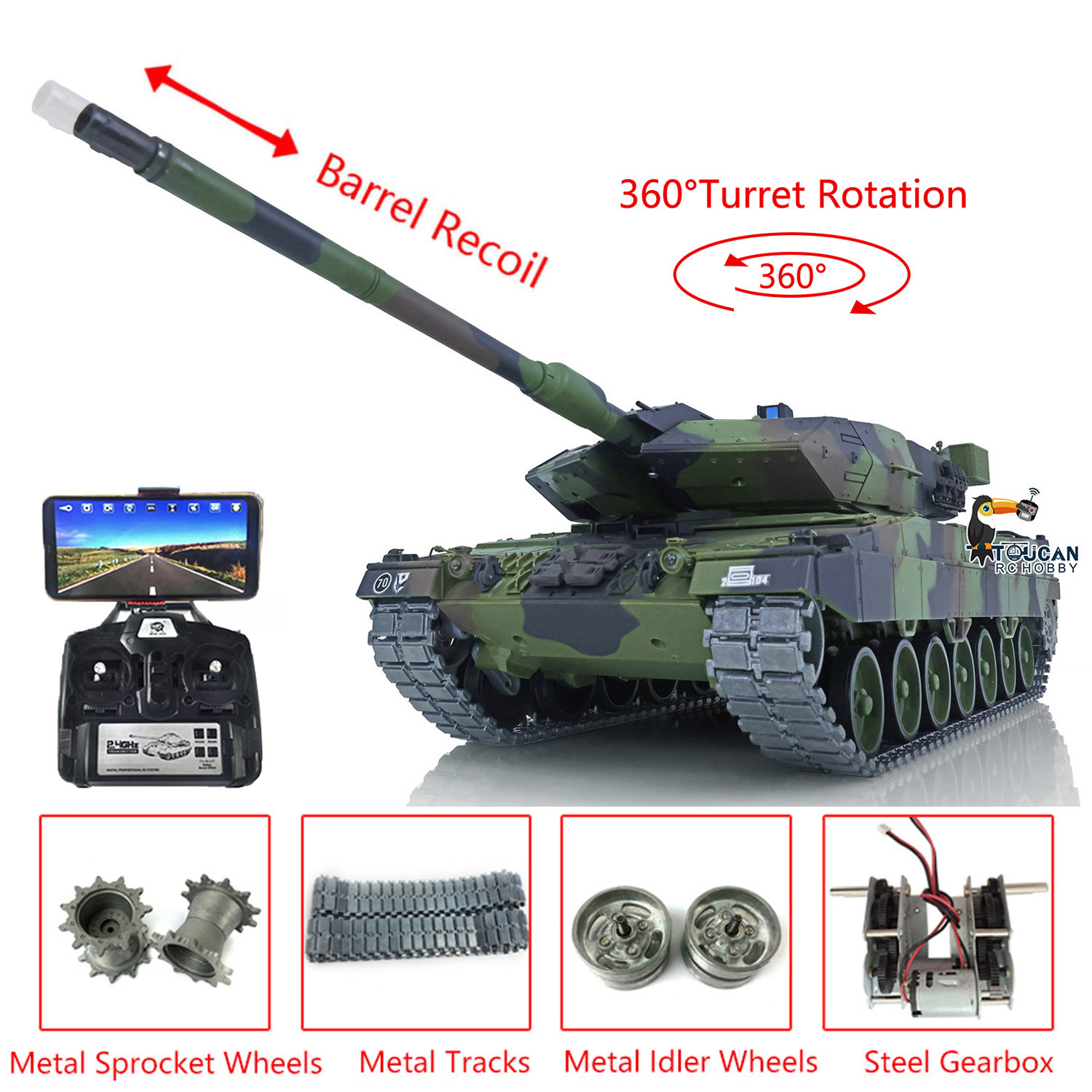   Super Oferta 1/16 Henglong 7 - Rc Hobby Deals reseña y precio