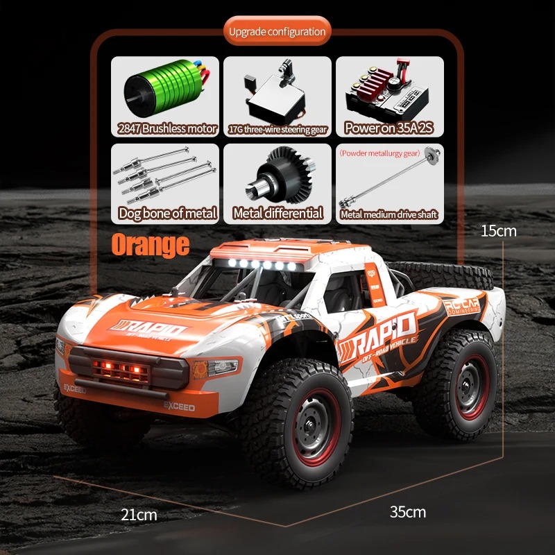 JJRC Q130 1:16 70 KM/H 4WD RC  - Rc Hobby Grade Drift Car reseña y precio