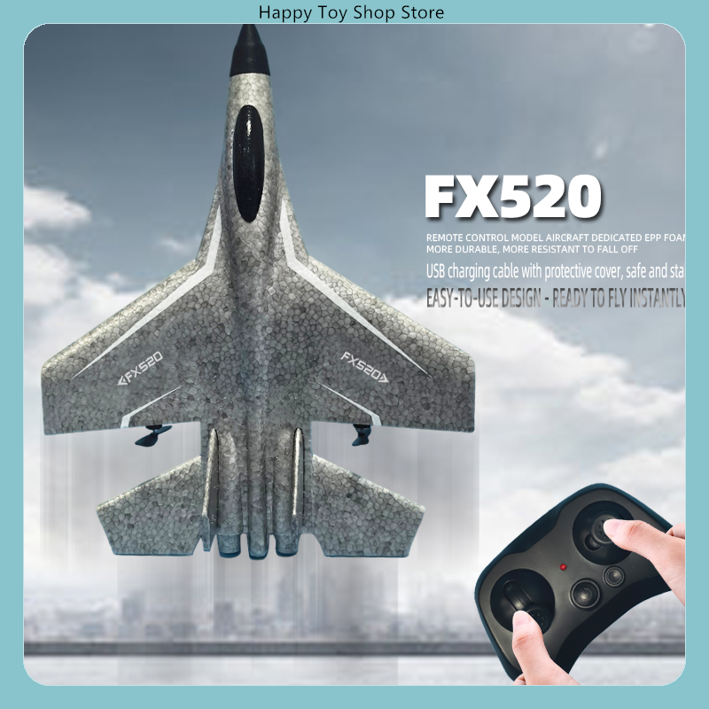 FX FX520 y FX535 Avión de Comb - Rc Glider Foam Wing reseña y precio