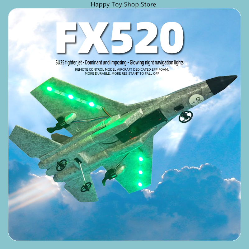 FX FX520 y FX535 Avión de Comb - Rc Glider Foam Wing reseña y precio