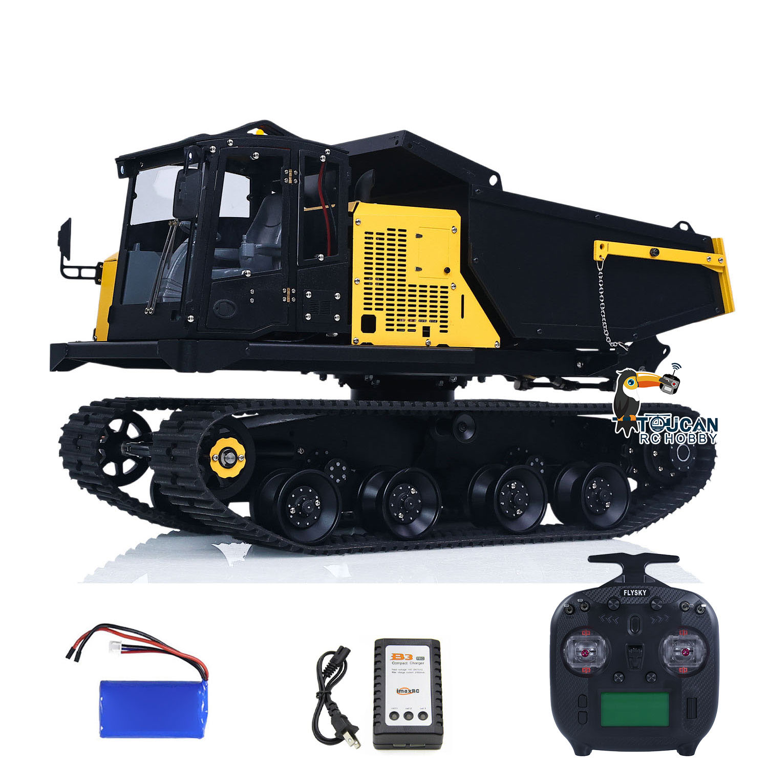 WKLC 1/14 Camión Volquete Hidr - Rc Hobby Dump Truck reseña y precio