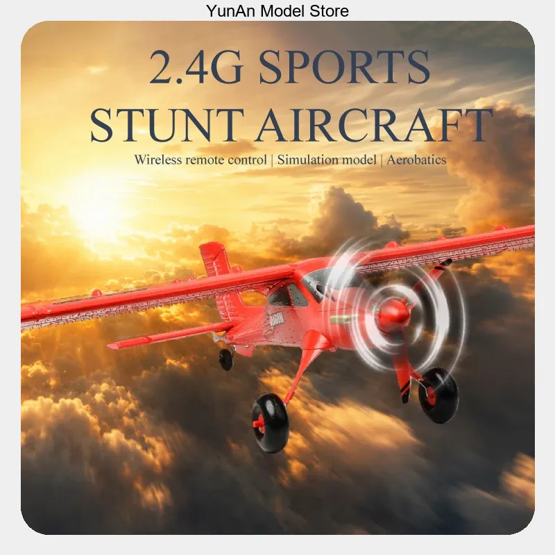 Avión RC QIDI590 de 4 Canales  - Rc Glider Foam Wing reseña y precio