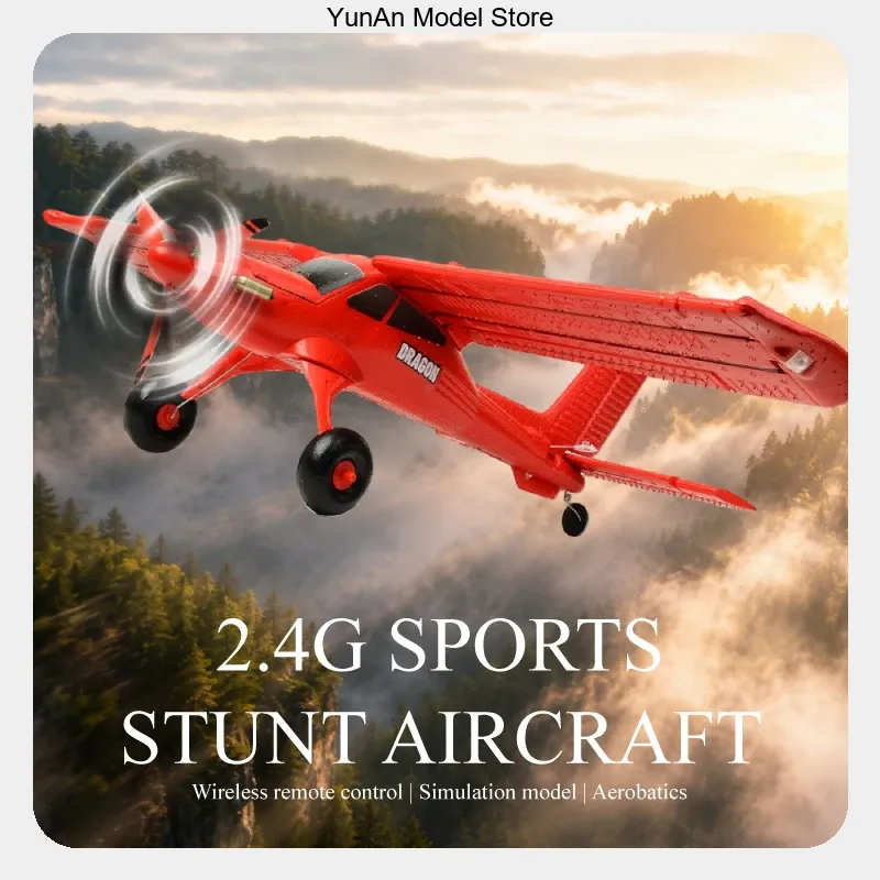 Avión RC QIDI590 de 4 Canales  - Rc Glider Foam Wing reseña y precio