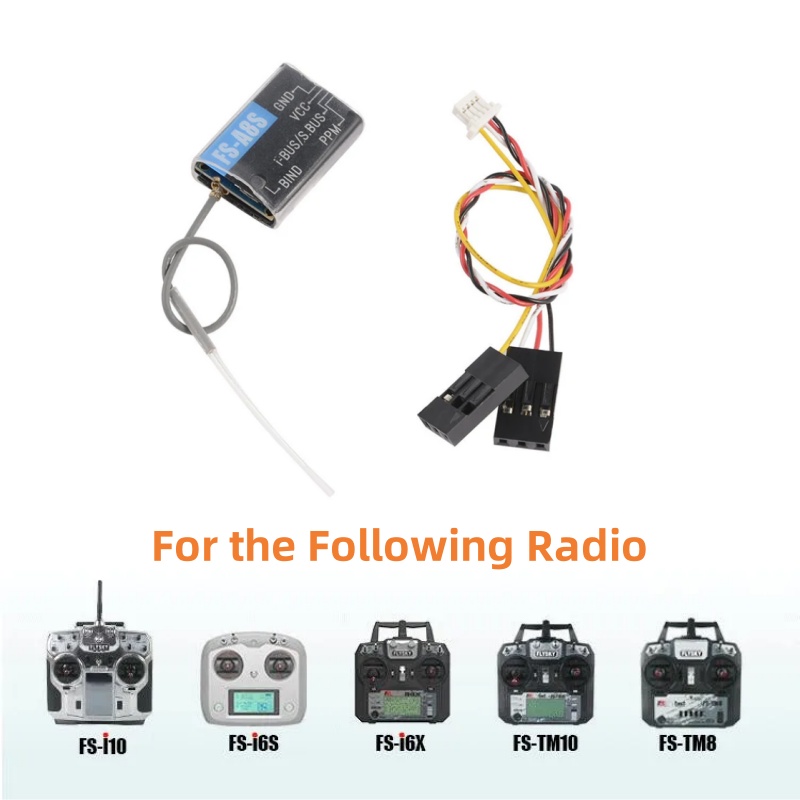 Receptor Flysky FS-A8S 2.4G 8C - Receiver Sbus 8Ch reseña y precio