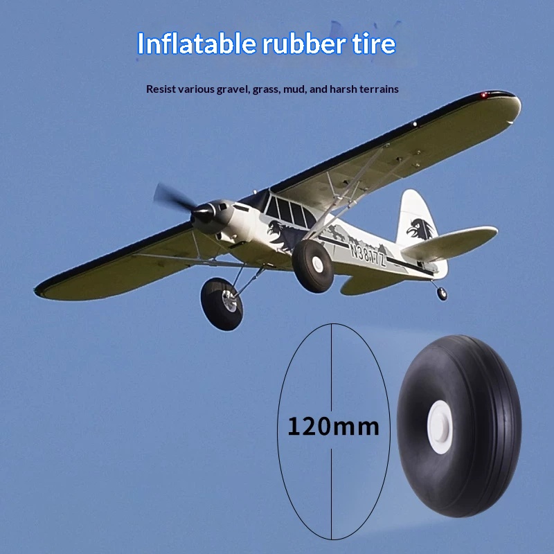 Avión RC FMS de 170 cm, PA 18, - Rc Planes Horizon Hobby reseña y precio