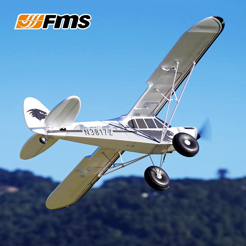 Avión RC FMS de 170 cm, PA 18, - Rc Planes Horizon Hobby reseña y precio