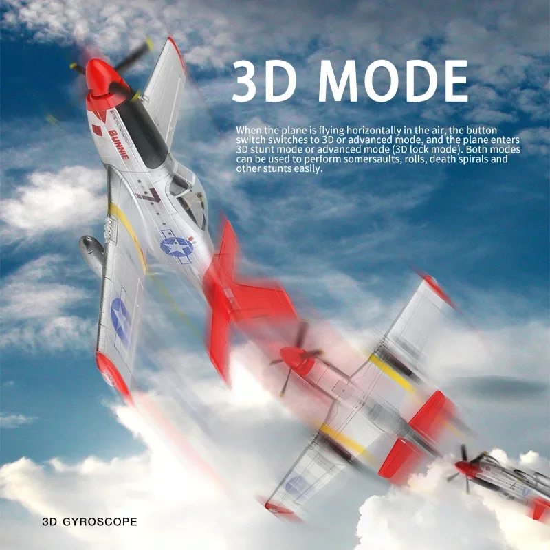 WLtoys XK A280 RC avión P51 Fi - Rc Planes Horizon Hobby reseña y precio