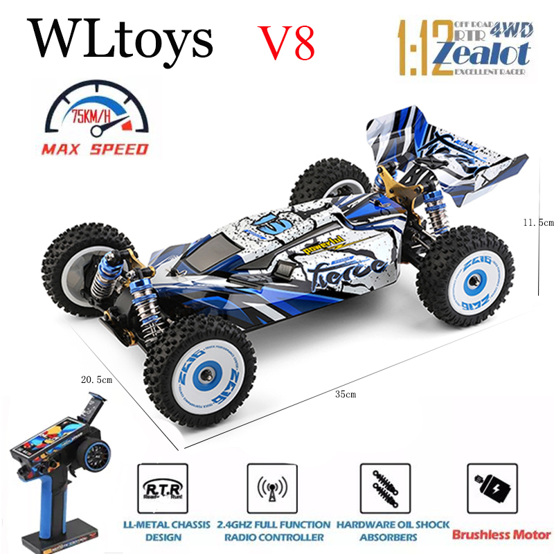 WLtoys 124017 124007   75 KM/H - Rc Hobby Grade Drift Car reseña y precio