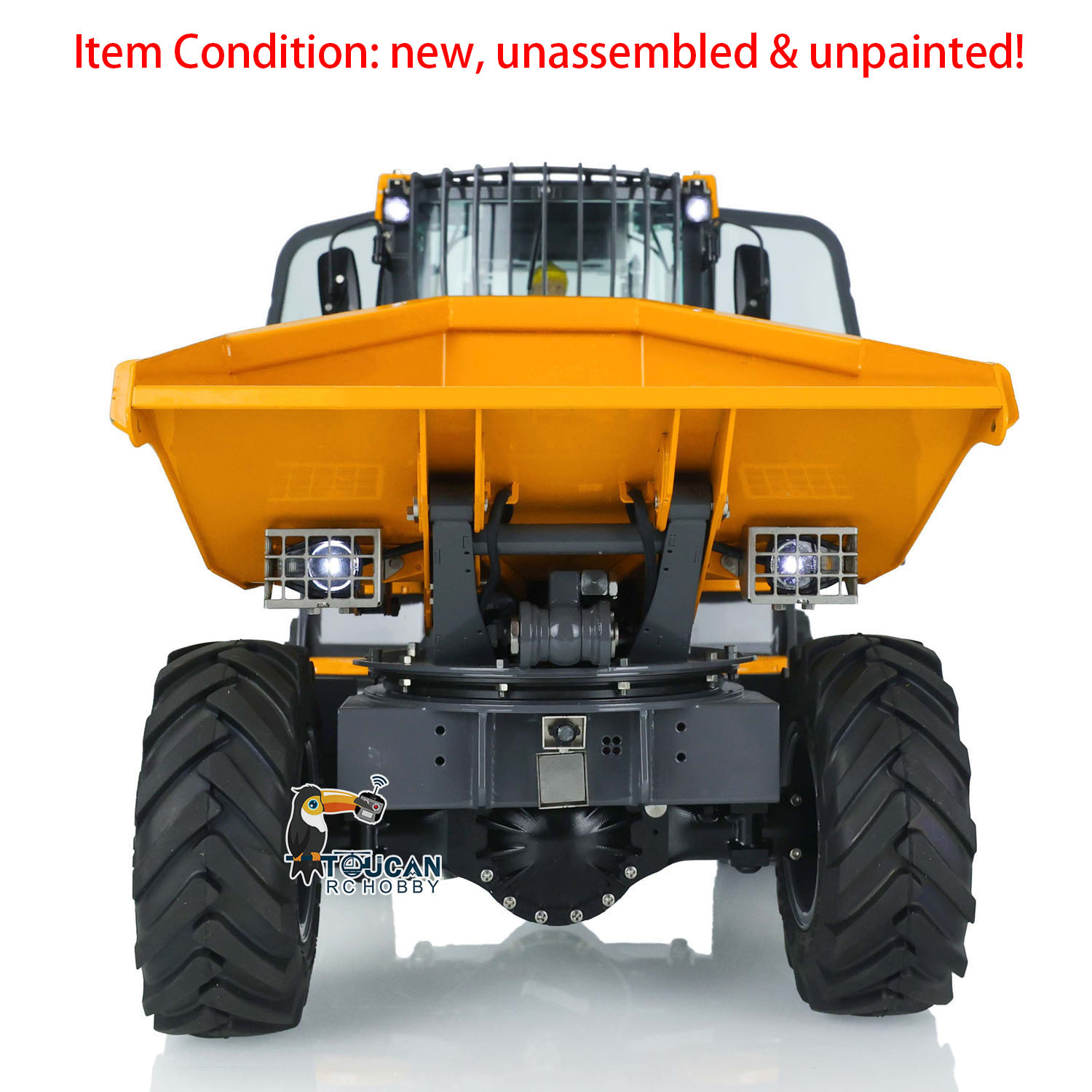 Juguetes LESU 1/14 4*4 6MDX RC - Rc Hobby Dump Truck reseña y precio