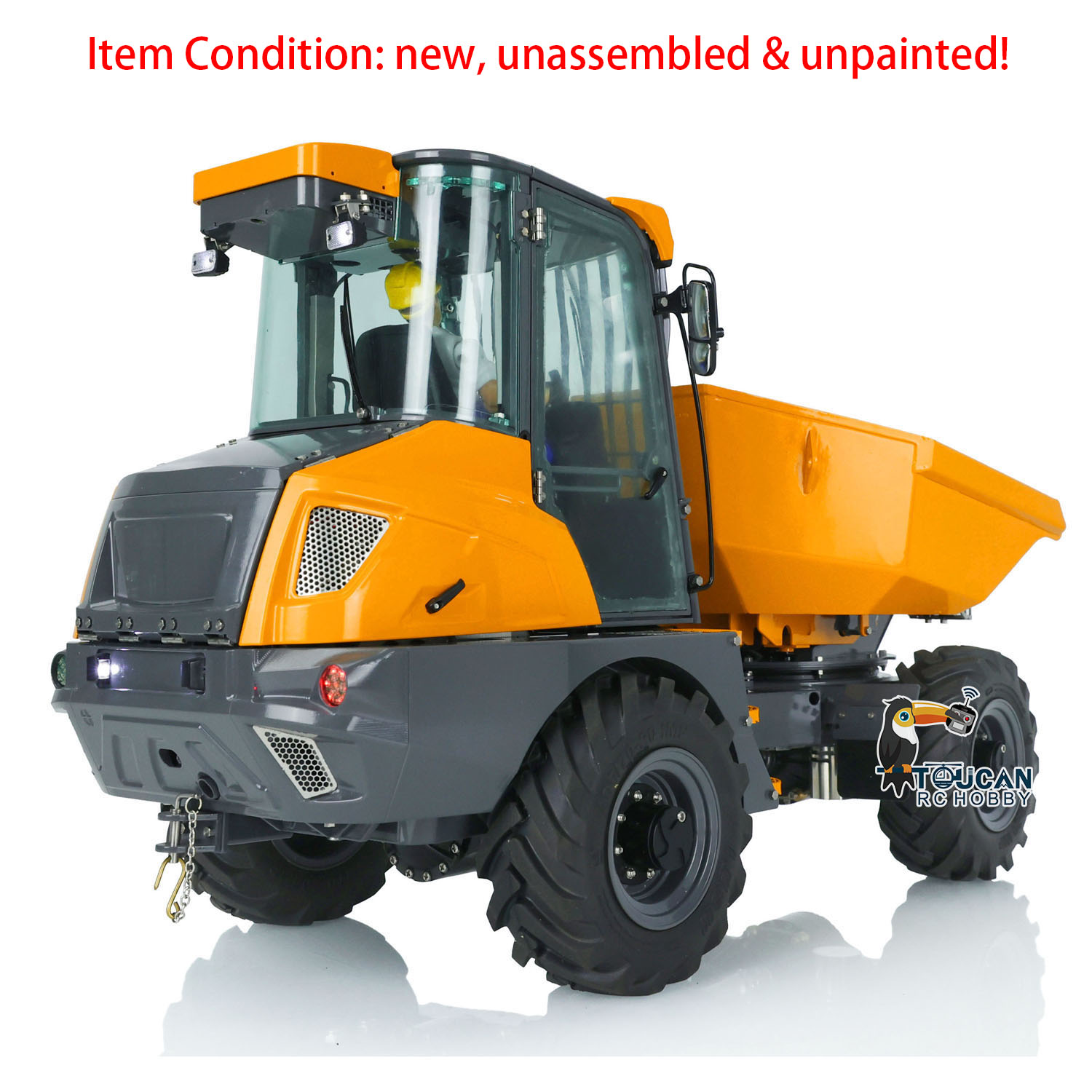 Juguetes LESU 1/14 4*4 6MDX RC - Rc Hobby Dump Truck reseña y precio