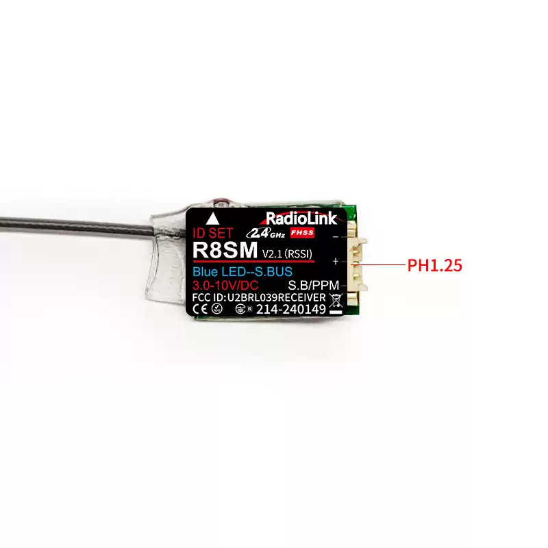 Receptor Radiolink R8SM 8CH 2. - Receiver Sbus 8Ch reseña y precio
