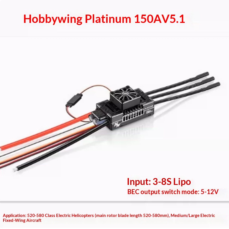 Hobbywing Platinum 80a V5, 120 - Rc Hobby Wing reseña y precio