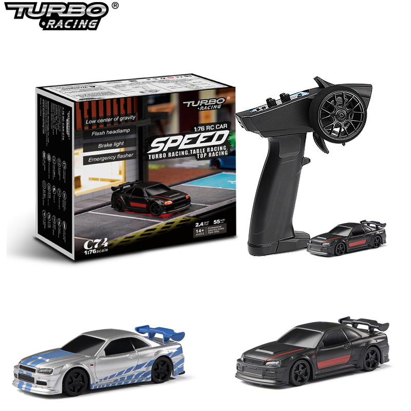 Turbo Racing 1:76 C64 C73 C72  - Rc Hobby Grade Drift Car reseña y precio