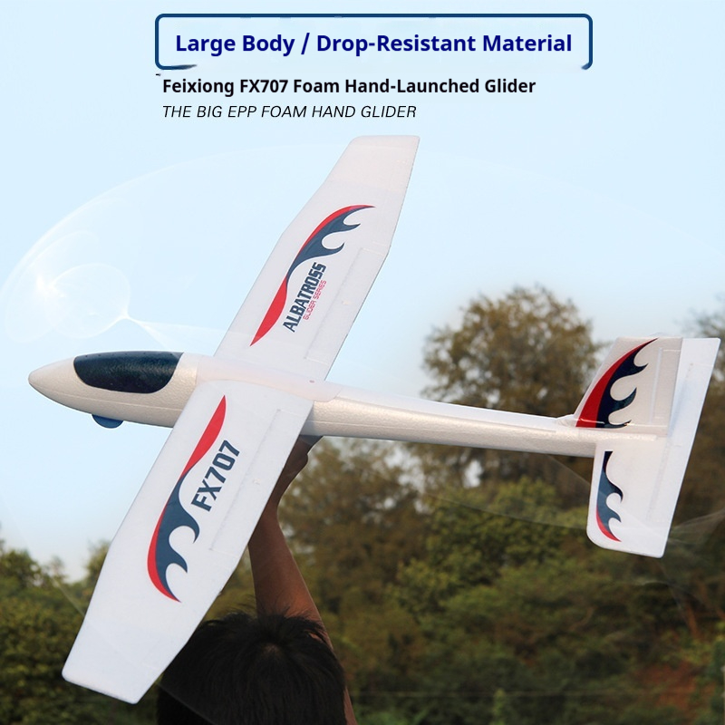 Planeador de ala fija FX707 me - Rc Glider Foam Wing reseña y precio