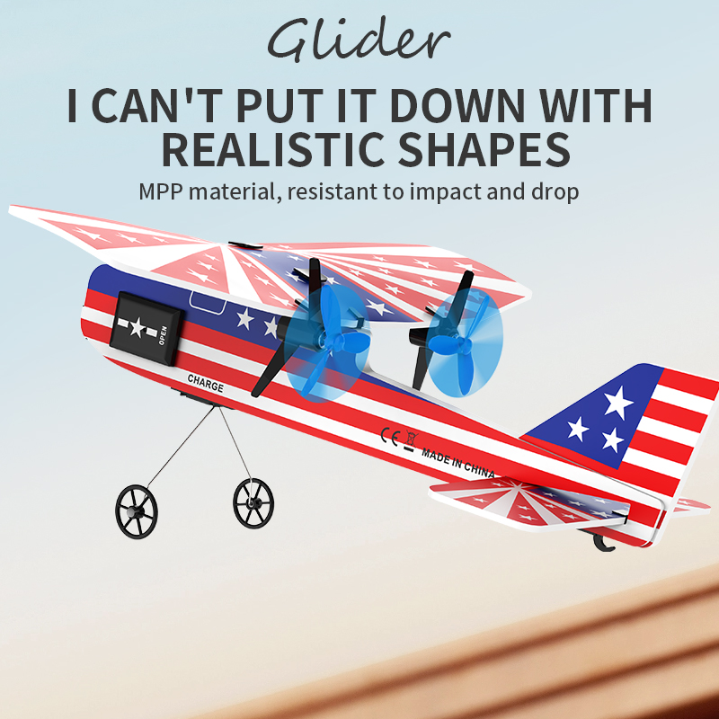 Mini avión RC 2,4G 2CH ala fij - Rc Hobby Wing reseña y precio