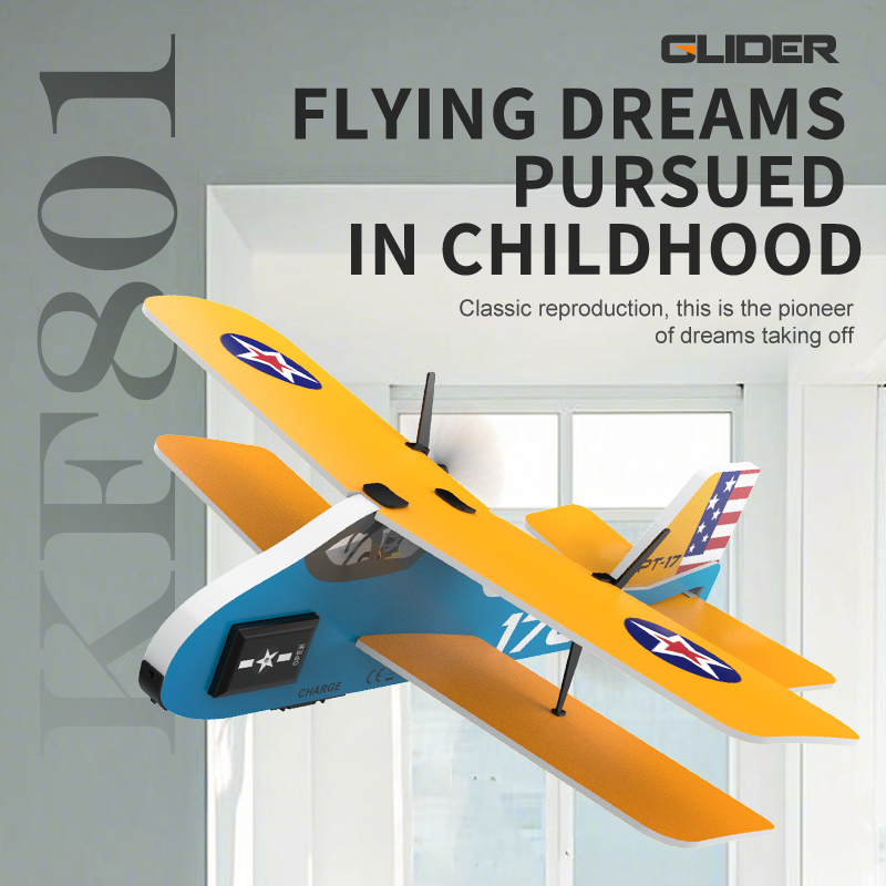 Mini avión RC 2,4G 2CH ala fij - Rc Hobby Wing reseña y precio